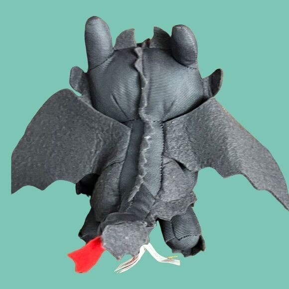Toy Factory How to Train Your Dragon 2 Night Fury Toothless Dragon Plush - Picture 5 of 5